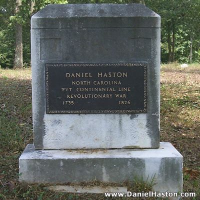 Daniel Haston grave